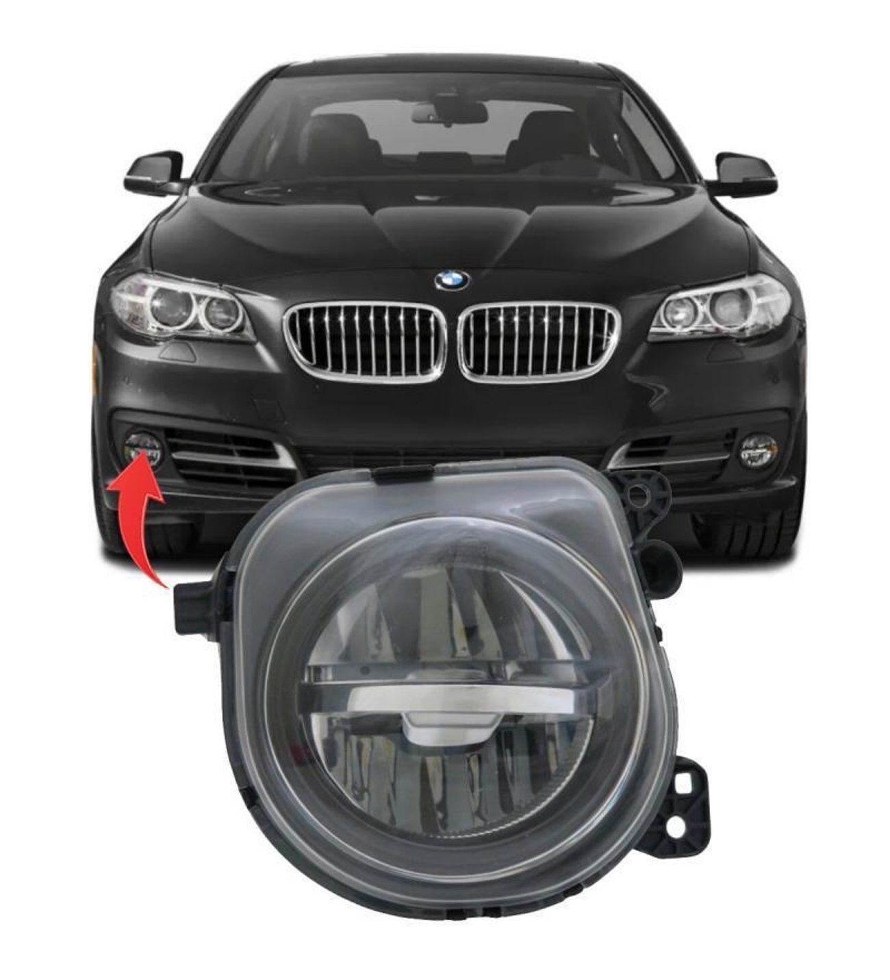 Bmw 5 Serisi F10 Sis Farı Ledli Sağ 14-16 63177311294
