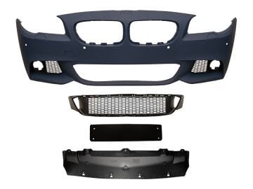 Bmw 5 Serisi F10 Ön Tampon M-Tech Dolu PDCli Far Yıkamalı 2010-2013