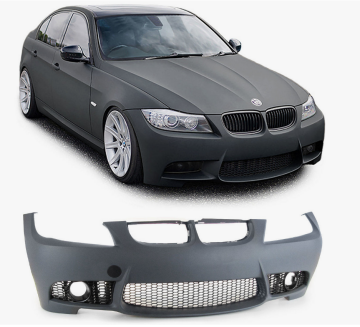 Bmw 3 Serisi E90 Ön M3 Tampon Dolu PDCsiz Far Yıkamasız Sisli Model