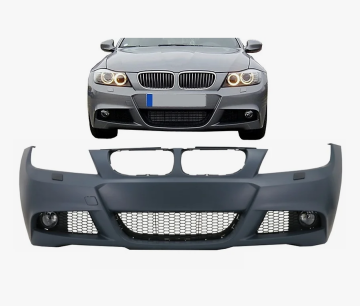 Bmw 3 Serisi E90 LCi Ön M-Tech Tampon Dolu PDCsiz Far Yıkama Delikli 2008-2011