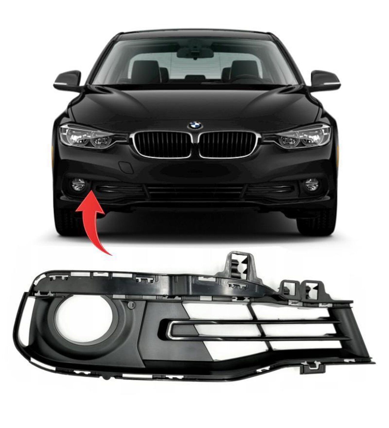 Bmw 3 Serisi F30 Sis Kapağı F30 Sağ 14-18 51117396878