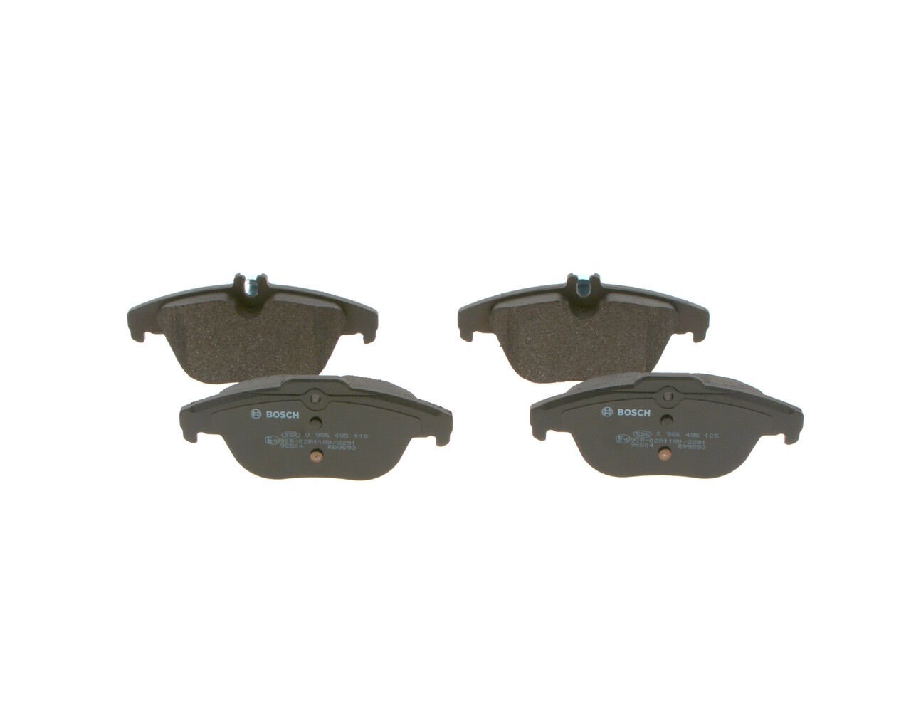 Mercedes C Serisi W204 C204 S204 A207 C207 Fren Balatası Arka 07-14 A0004200205